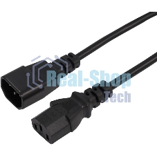 Шнур сетевой Rexant IEC 320 C13 – IEC 320 C14 3x1,0мм², 5 м