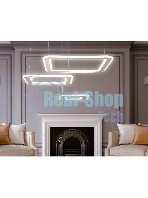 Светильник Ambrella light FA4329/3 WH белый 3000K/4200K/6400K 154W 650*460*590 (ПДУ РАДИО 2.4G)