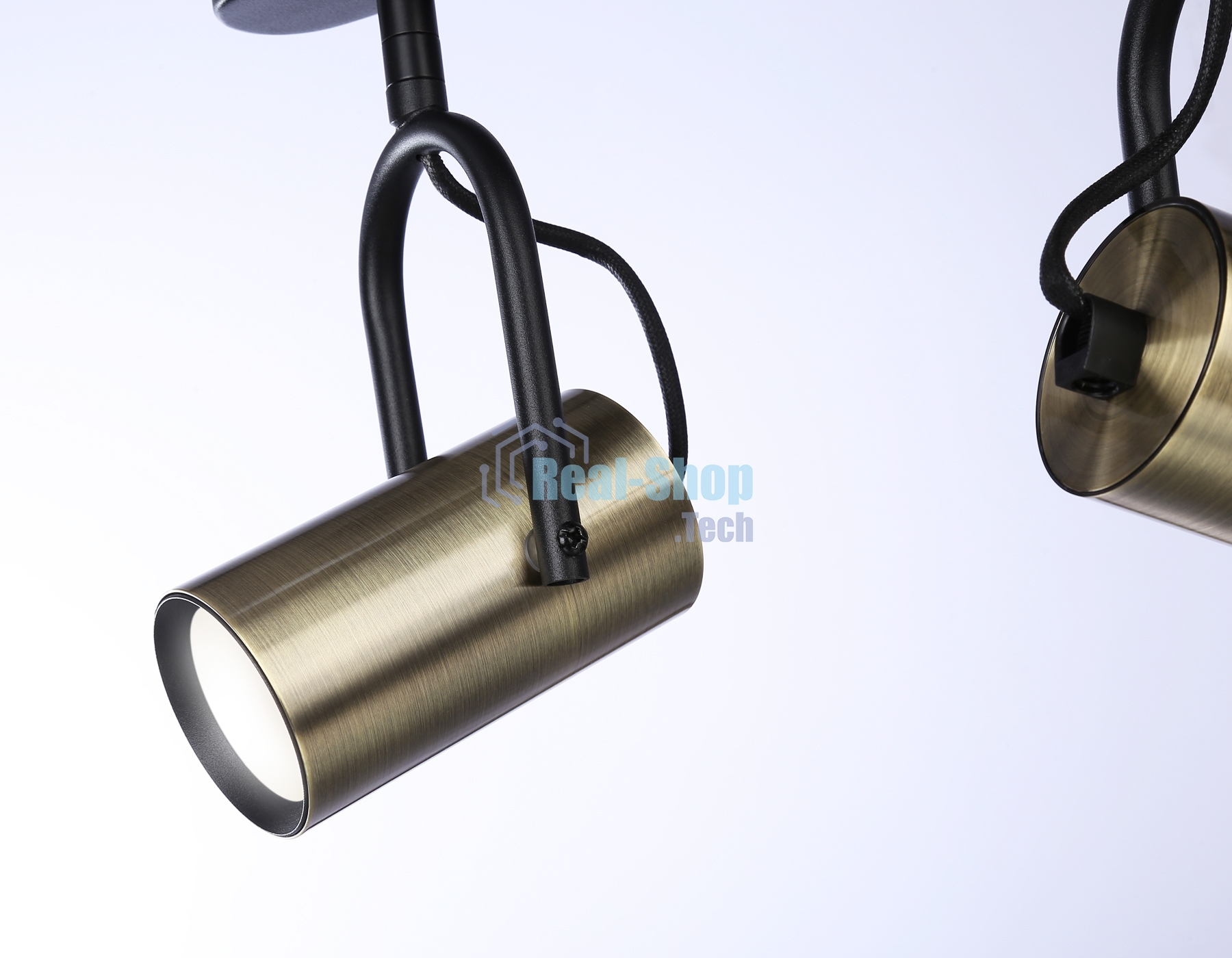 Светильник Ambrella light TA13194/2 BK/SB черный/бронза GU10/2 max 12W 260*100*195