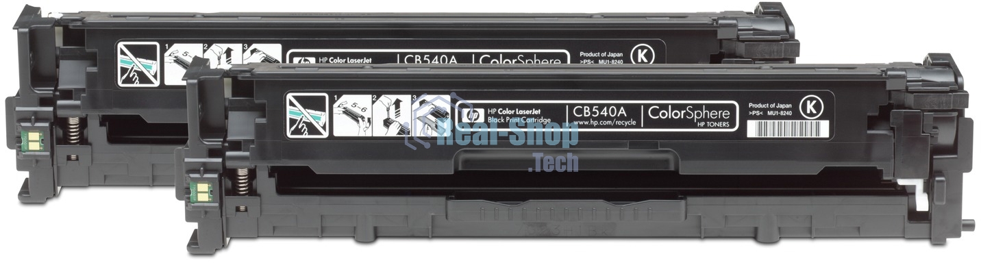Картридж лазерный HP CB540AD черный двойная упаковка для CLJ CP1215/CP1515/CP1518 2 х 2200стр.