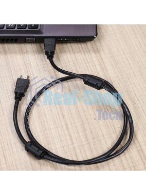 Кабель Rexant HDMI - HDMI 1.4, 1 метр Gold