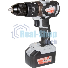 Дрель-шуруповерт ИНТЕРСКОЛ ДАУ-13/18В, 18 В, 2 Ач, 60 Нм, бесщеточный, ударный