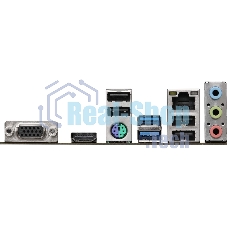 Материнская плата ASRock H610M-HVS/M.2 R2.0, LGA 1700, Intel H610, 2xDDR4, 4xSATA, 1xM.2, 1xPCIe 4.0 x16, 1xPCIe x1, 1xHDMI, 1xVGA, 1x 1Gb LAN, 4xUSB-A 2.0, 2xUSB-A 3.2 Gen 1, 3x3.5 мм, 7.1, mATX