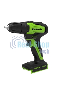 Дрель-шуруповерт аккумуляторная GREENWORKS 3704007UA, Аккумуляторная, 24В