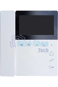 Видеодомофон Tantos Elly белый с трубкой