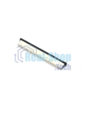 Разъем FPC Half Coverage Top Contact 1.0K-BS-30PWB 30 pin высота 2мм шаг 1мм