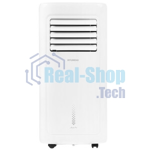 Кондиционер мобильный Hyundai HPAC-07-2 7000 BTU, 15 м², 64 дБ, охлаждение, осушение, белый