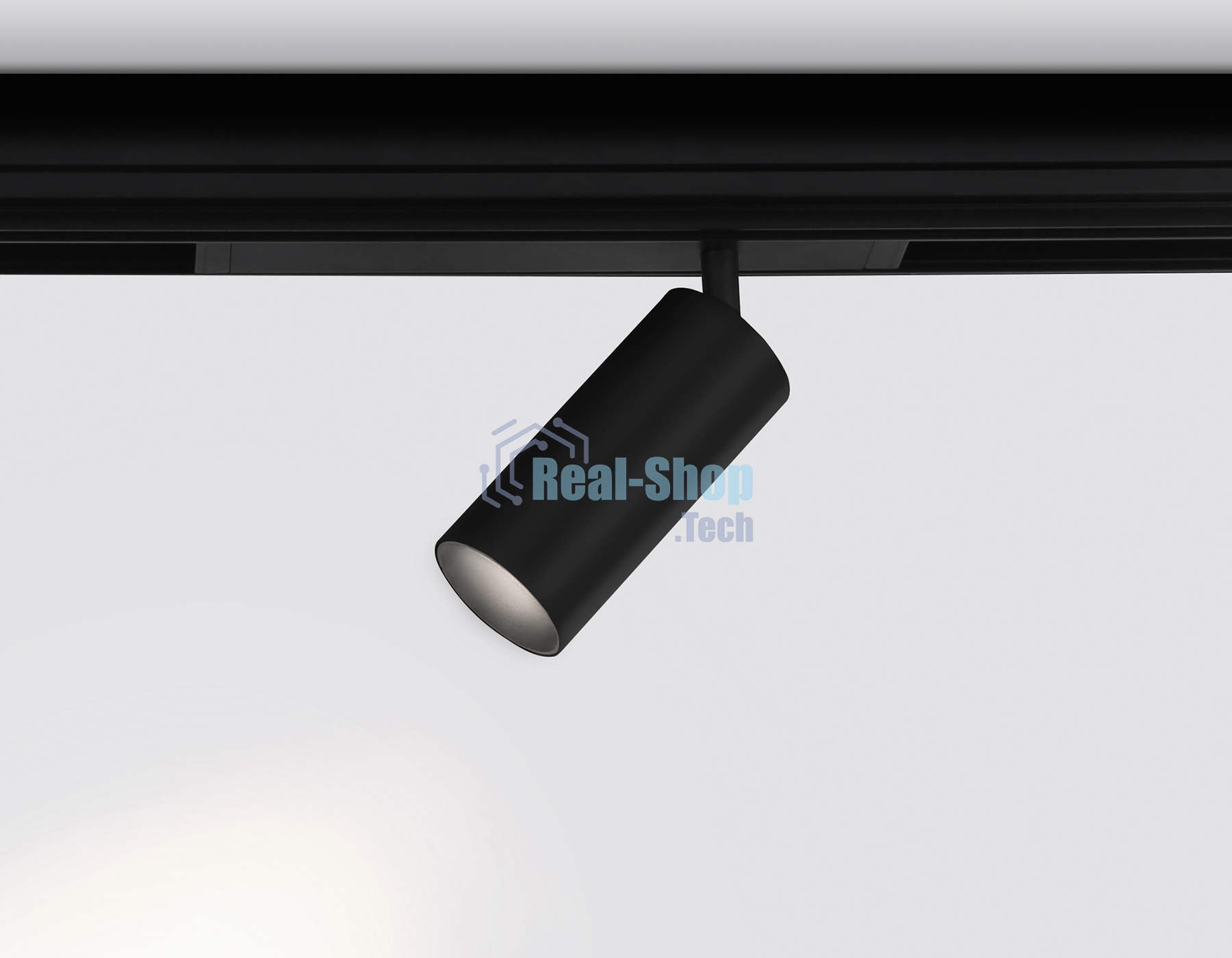 Светильник светодиодный трековый для шинопровода Magnetic Ambrella light GL1630 BK черный IP20 18W 4200K 220V 36° D55*120 (Без ПДУ)