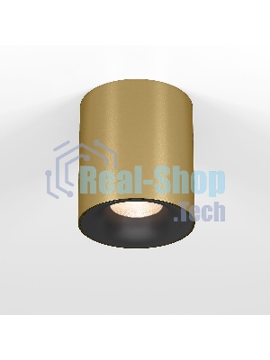 25116/LED 12W 3000K / Светильник потолочный светодиодный / латунь