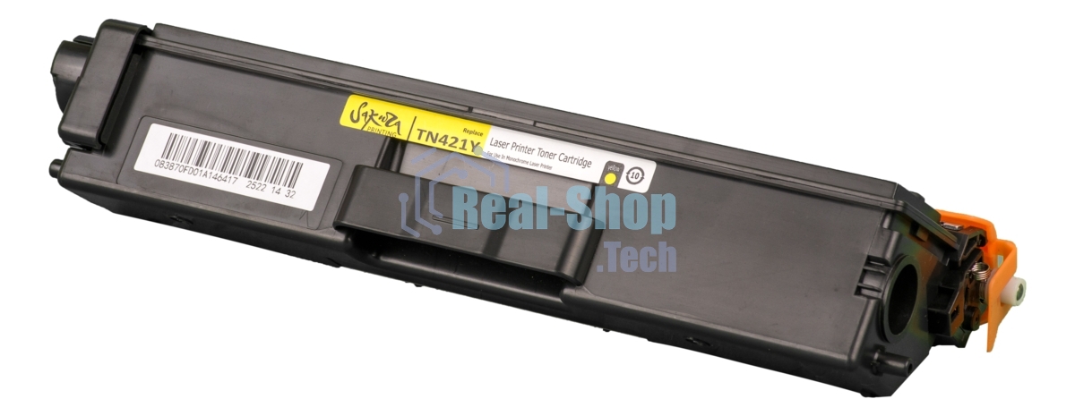 Картридж лазерный Sakura TN421Y для Brother HL-8260DCW, DCP-8410, MFC-8690, желтый, 1 800к.