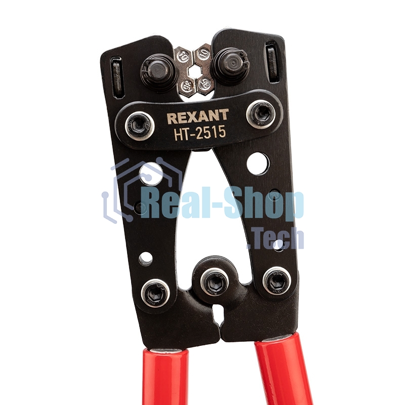 Кримпер Rexant HT-2515 для обжима силовых наконечников и гильз 6, 10, 16, 25, 35, 50 мм²