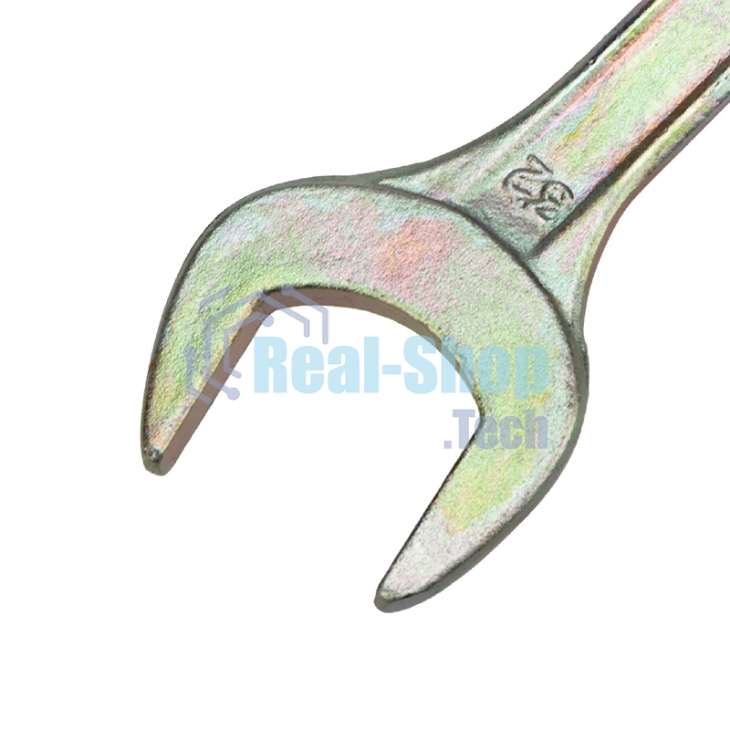 Ключ гаечный рожковый Rexant 30х32 мм, желтый цинк