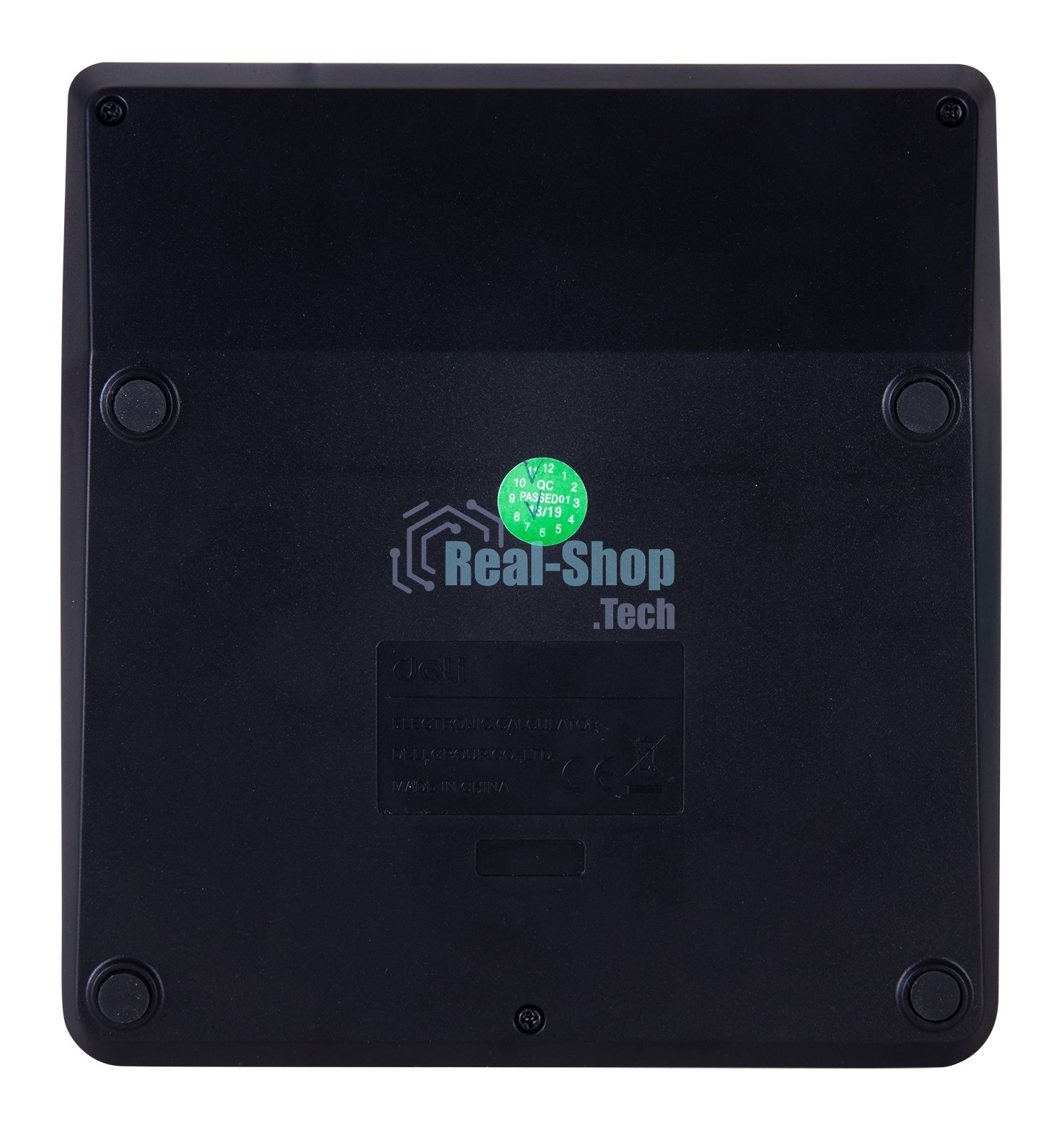 Калькулятор бухгалтерский Deli EM01120 черный 12-разр.