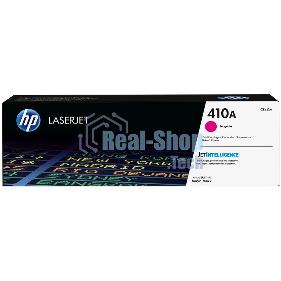 Картридж лазерный Hewlett-Packard HP 410A CF413A пурпурный для HP LJ Pro M452, M477 2300 стр.