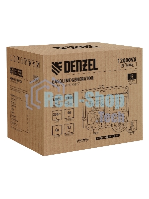 Электрогенератор бензиновый Denzel PS-120EA, 12 кВт, 110 дБ, 276 кг