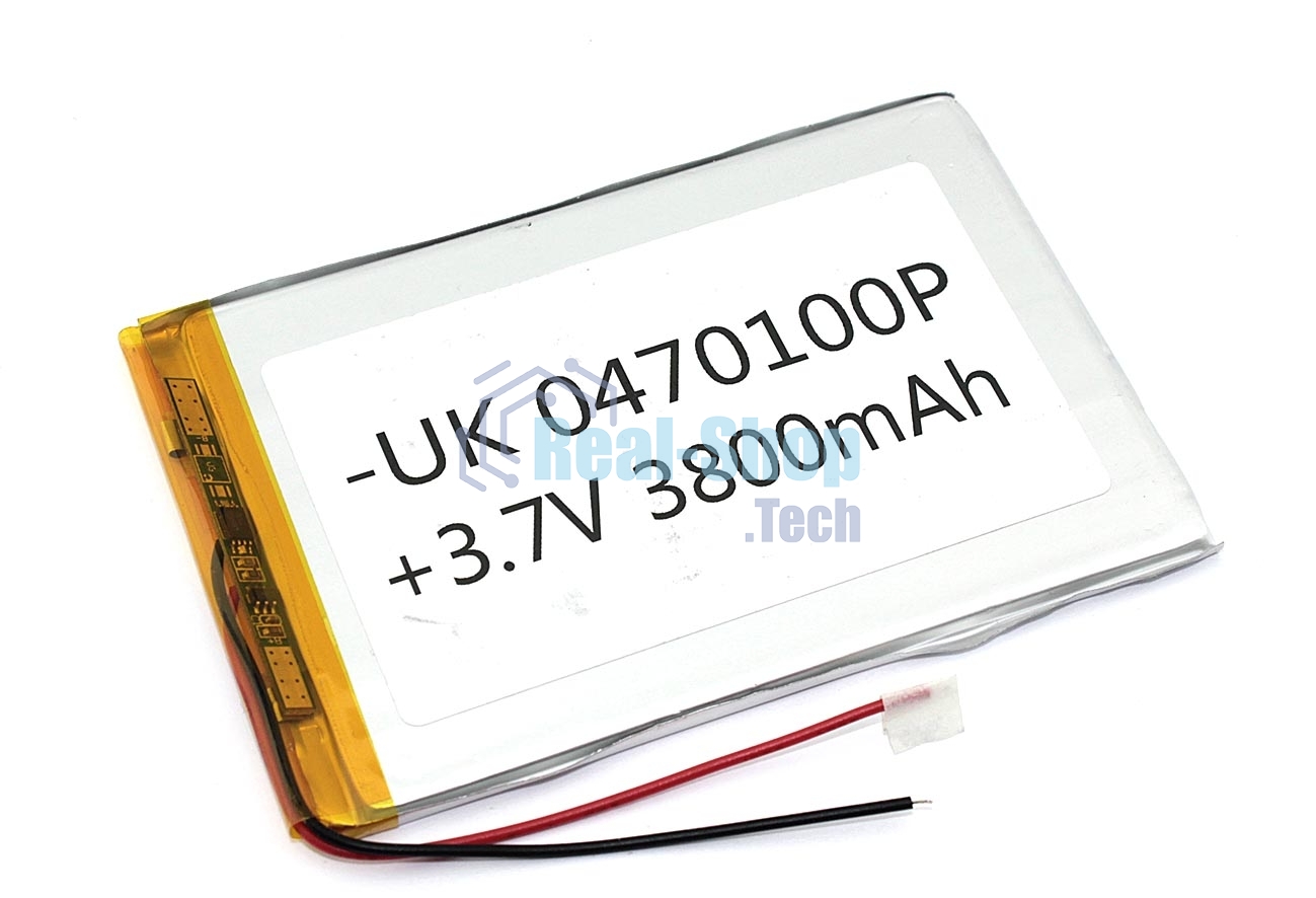 Аккумулятор Li-Pol (батарея) 4x70x100 мм 2pin 3.7V/3800mAh