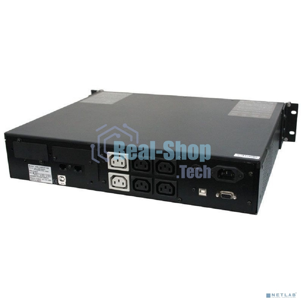 Источник бесперебойного питания Powercom King Pro RM KIN-1500AP RM 900Вт 1500ВА черный