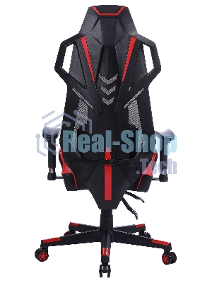 Кресло Cactus CS-CHR-090BLR черный, экокожа