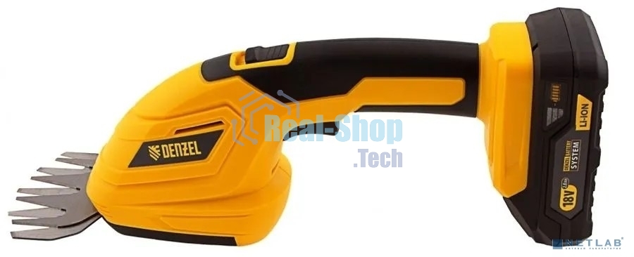 Ножницы-кусторез аккумуляторные Denzel CGS-100, 18В Li-Ion 59430