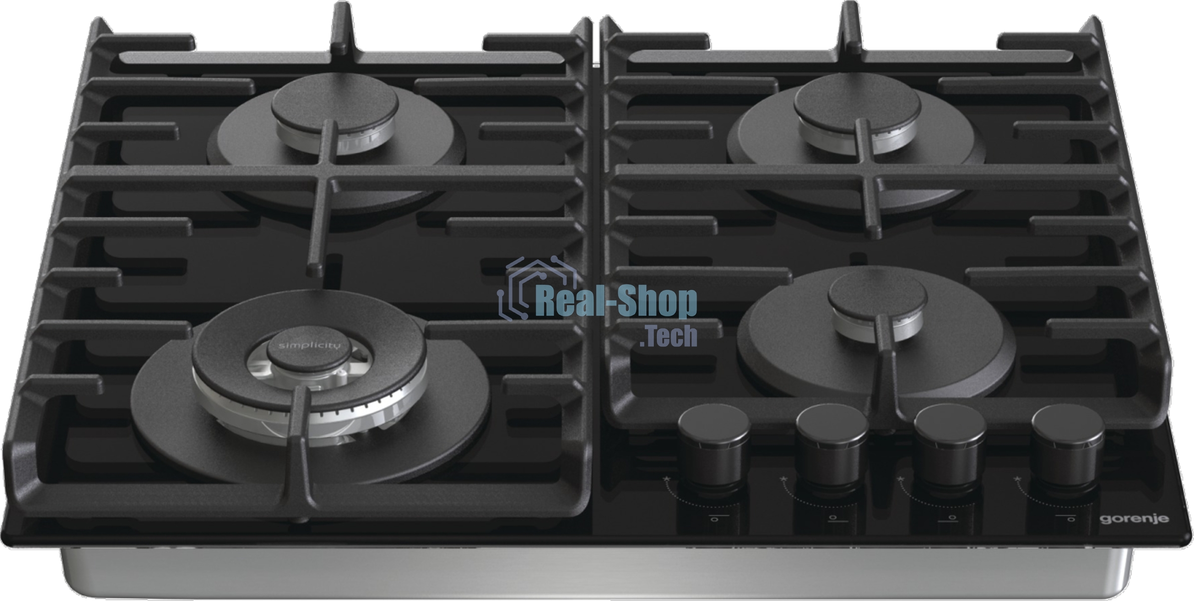 Газовая варочная панель Gorenje GTW642SYB черный