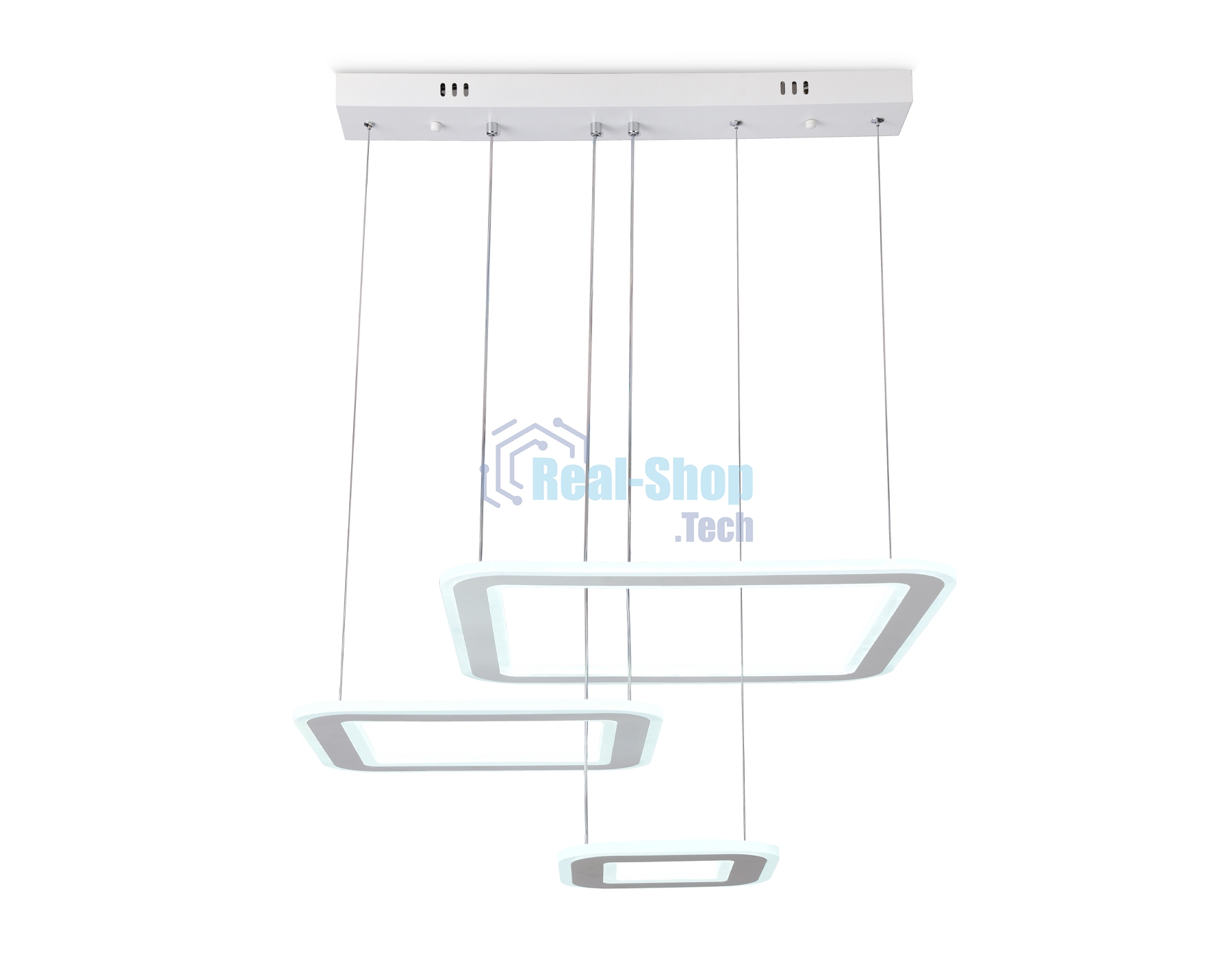 Светильник Ambrella light FA4329/3 WH белый 3000K/4200K/6400K 154W 650*460*590 (ПДУ РАДИО 2.4G)