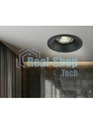 TN102862 BK черный MR16 GU5.3 D90*40