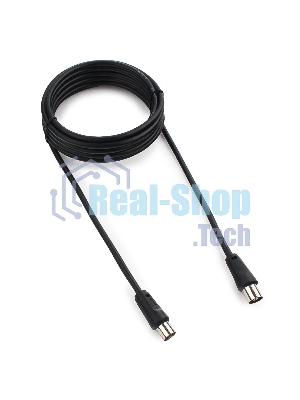 Кабель телевизионный Cablexpert, CCV-515-3M, Coaxial M/F, 3м
