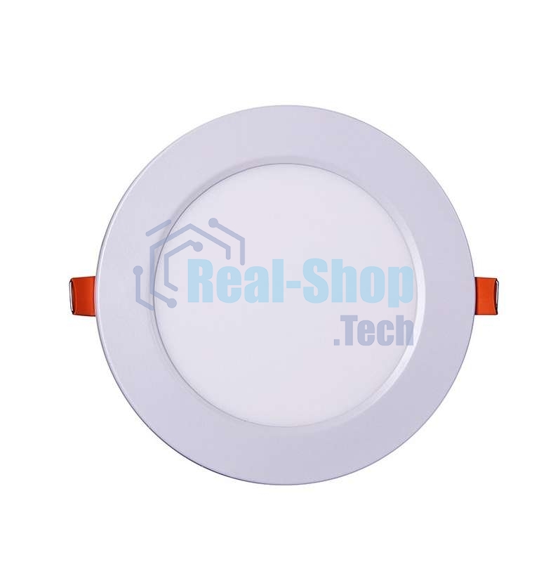 Светильник светодиодный ультратонкий встраив. PPL-R 9Вт 4000К IP40 WH d145мм круглый Jazzway 5008502A