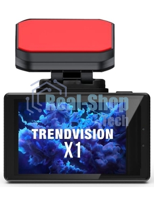Видеорегистратор TrendVision X1 черный 1080x1920 150гр. GPS MSTAR 8336