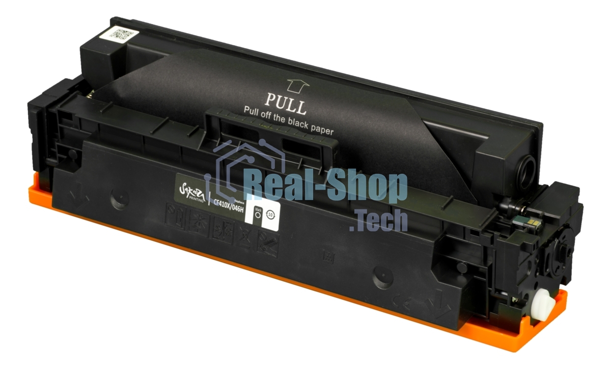Картридж Sakura CF410X/046HBK для HP и Canon, черный, 6300 к.