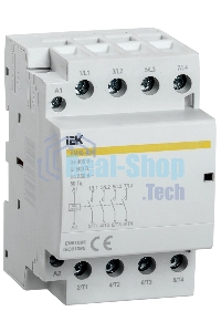 Контактор модульный КМ40-40М AC/DC IEK MKK21-40-40 IEK