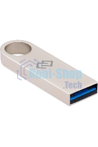 Флешка USB Digma DRIVE3 (DGFUL128A30SR), 128Gb, USB 3.0, R/W 70/30, серебристый