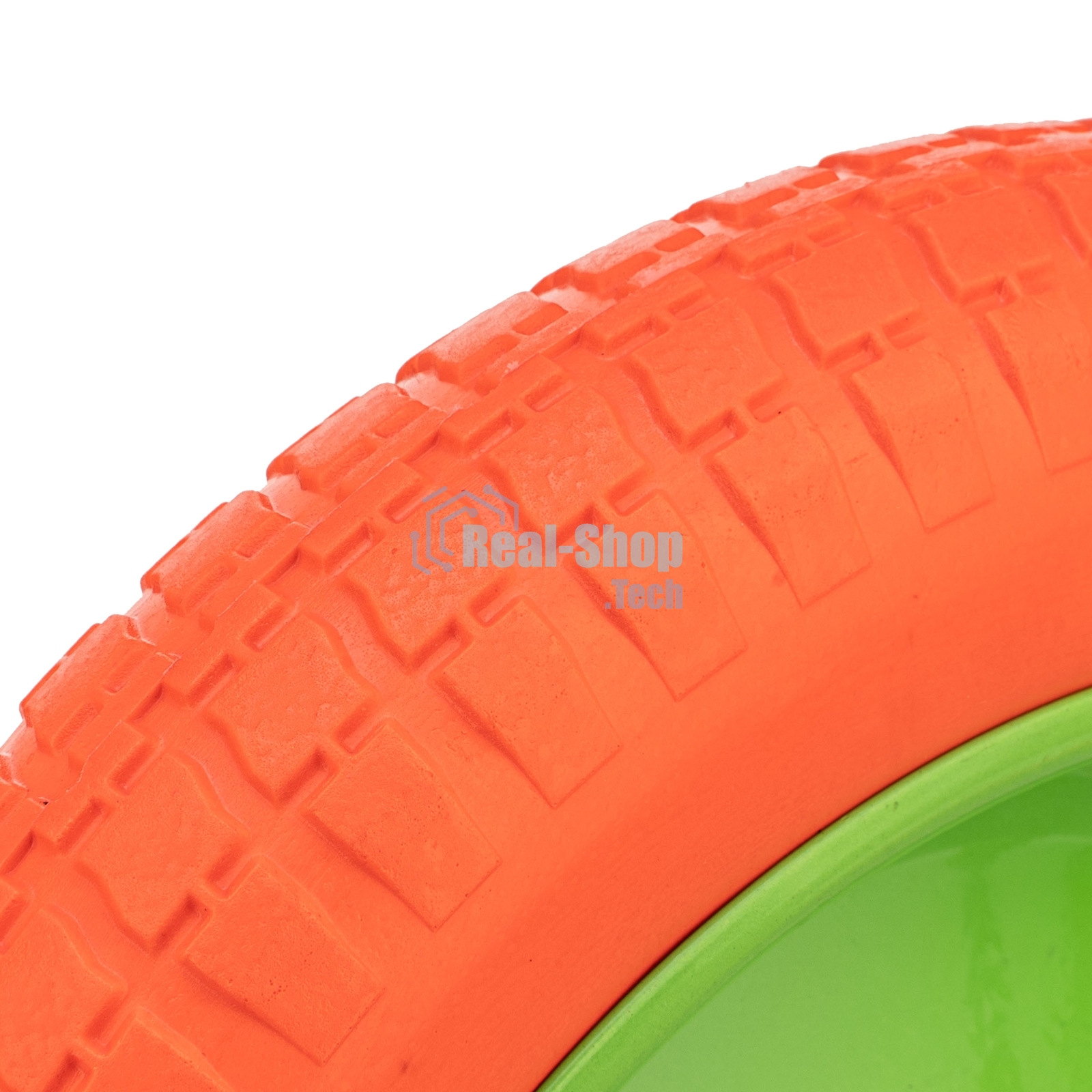 Колесо полиуретановое Сибртех 3.00-8, длина оси 90мм, подшипник 20мм