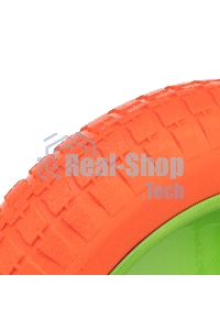 Колесо полиуретановое Сибртех 3.00-8, длина оси 90мм, подшипник 20мм