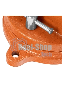 Тиски Sparta слесарные 200мм поворотные с наковальней