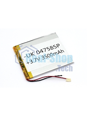 Аккумулятор Li-Pol (батарея) 4x75x85мм 2pin 3.7V/3500mAh