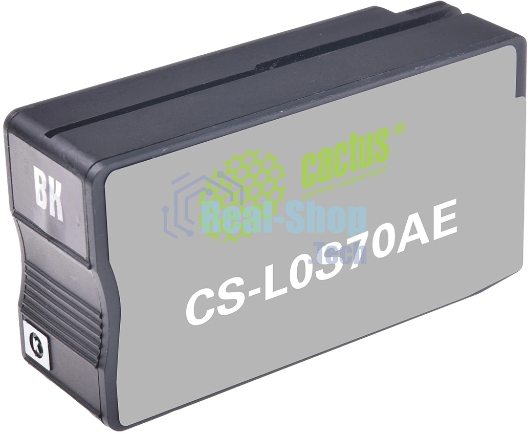 Картридж струйный Cactus CS-L0S70AE №953XL черный (58 мл) для HP OJ Pro 7740/8210/8218/8710/8715