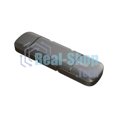 Флешка USB Dahua S809 (DHI-USB-S809-32-256Gb), 256Gb, USB 3.2 Type-A/USB Type-C, R/W 520/460, серый