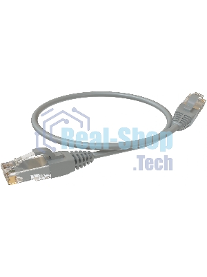 Патч-корд Sysmatrix PC 4545.5EU26.03LSZHGY U/UTP RJ-45 вил.-вилка RJ-45 cat.5e 0.3м серый LSZH
