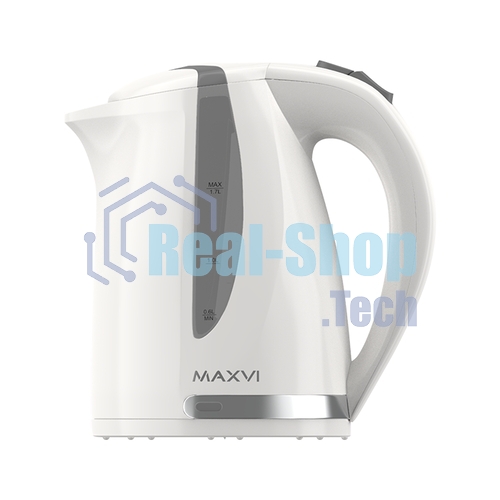 Чайник электрический Maxvi KE1701P белый/зеленый