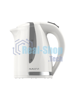Чайник электрический Maxvi KE1701P белый/зеленый