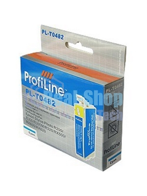 Картридж струйный ProfiLine PL-48240 для принтеров Epson StylusPhoto R200/R220/R300/R300M/R320/R325/R340/RX500/RX600/RX620 Cyan водн
