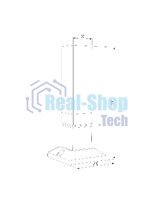 Светильник садово-парковый со светодиодами 1536 TECHNO LED чёрный