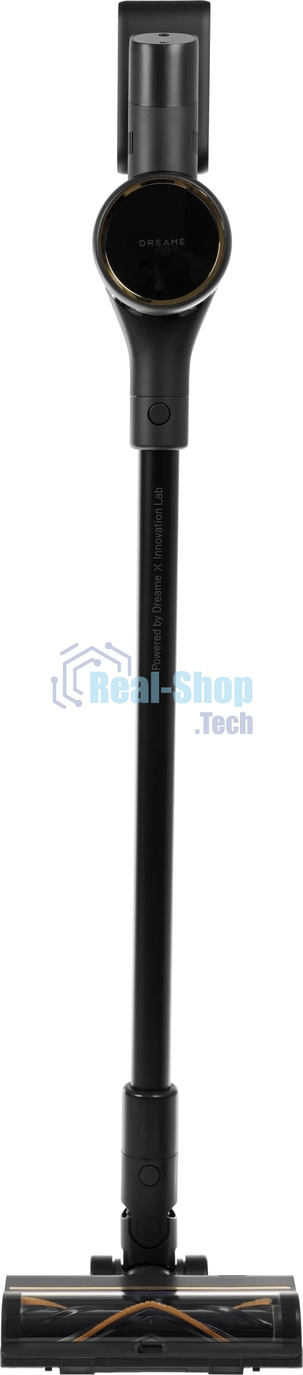 Пылесос вертикальный Dreame R10 Pro Aqua черный, питание от аккумулятора, 150 Вт, уборка сухая/влажная, пылесборник 0.6 л