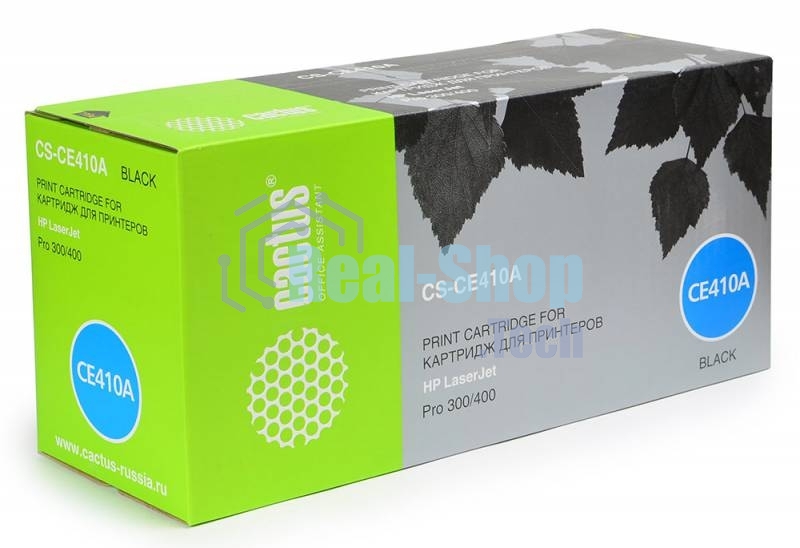 Картридж лазерный Cactus CS-CE410A черный (2200 стр.) для HP CLJ Pro 300 Color M351/Pro 400 Color M451