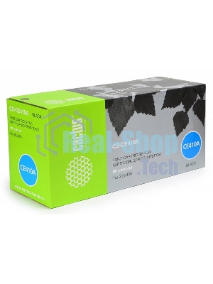 Картридж лазерный Cactus CS-CE410A черный (2200 стр.) для HP CLJ Pro 300 Color M351/Pro 400 Color M451