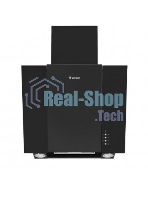 Вытяжка наклонная Gefest ВО 3503 Д2А черный, 50 см, 550 куб. м/ч, 76 дБ