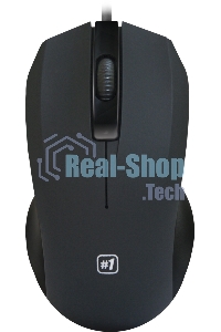 Мышь проводная Defender MM-310 черный, 1000 dpi, USB, кнопки - 3