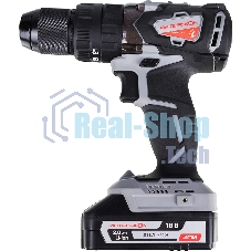 Дрель-шуруповерт ИНТЕРСКОЛ ДАУ-13/18В, 18 В, 2 Ач, 60 Нм, бесщеточный, ударный