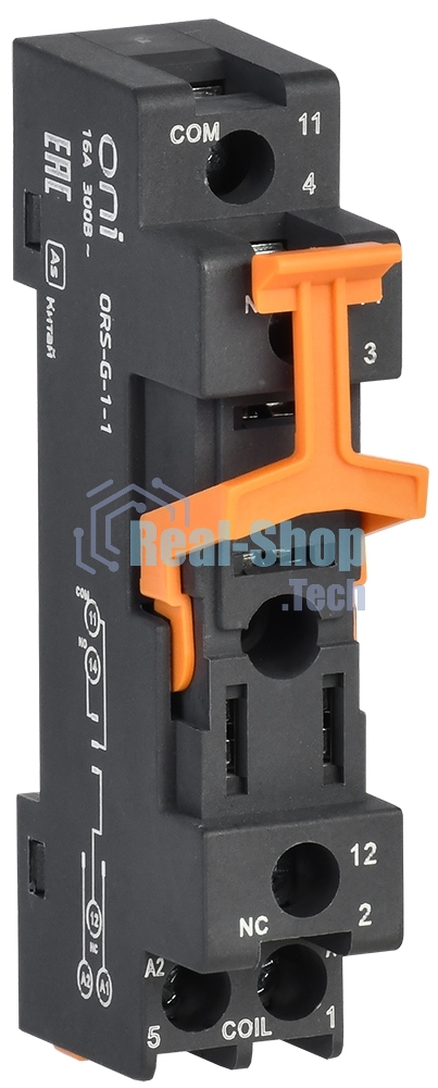 Розетка IEK ONI ORS-G-1-1 для реле OGR-1 1C